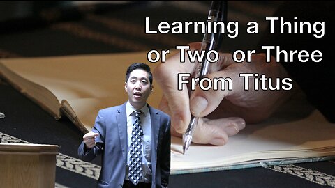 Learning a Thing or Two or Three from Titus | Dr. Gene Kim