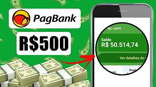 BAIXE E GANHE R$500 | APP de JOGO que GANHA DINHEIRO de VERDADE NO PAGBANK /APP PAGANDO POR CADASTRO