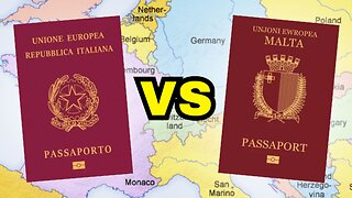 Italian vs Maltese Citizenship: Which Is Better? 🇮🇹