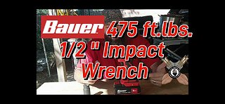 Bauer's BL 1/2" Impact Wrench
