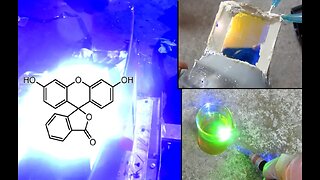 Building a GIANT Laser Pumped Chemical Flashlight - July 9