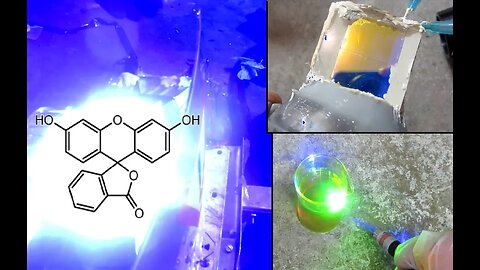 Building a GIANT Laser Pumped Chemical Flashlight - July 9