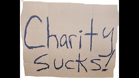 Why Does Charity Suck for Most Homeless?