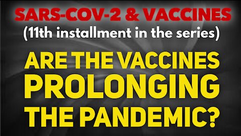 Are The Vaccines Prolonging The Pandemic?