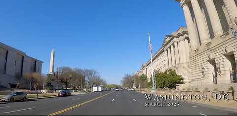 Springtime Washington, DC Drive | March 2023