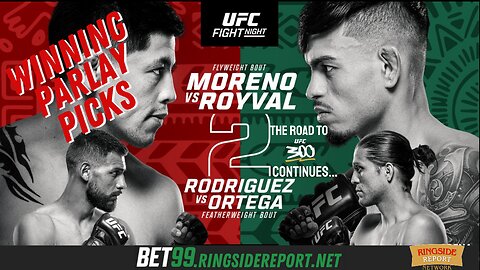 UFC Mexico City: Moreno vs Royval Betting Predictions | 🟥