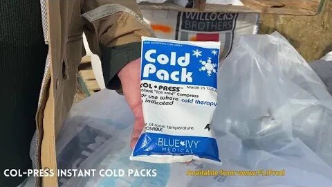 COL PRESS Instant Cold Packs FOR JOBSITES