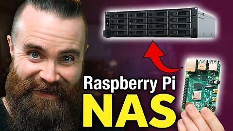how to build a Raspberry Pi NAS (it's AWESOME!!)