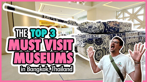 BANGKOK MUSEUMS 🏛️ you MUST VISIT!