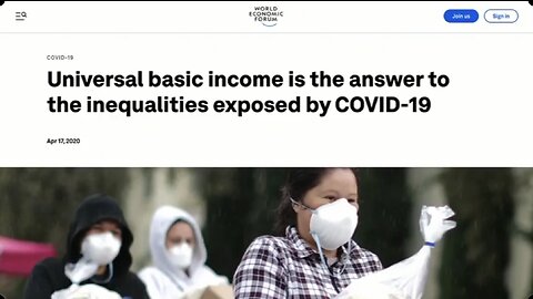 Universal Basic Income—Or Government Bribes? - UK Column News