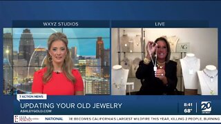 Ashley Golf with tips to update your old jewelry