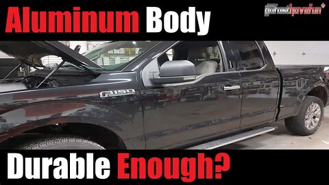 Aluminium F150 vs Steel Silverado Doors (New Ford vs Old Chevy) | AnthonyJ350