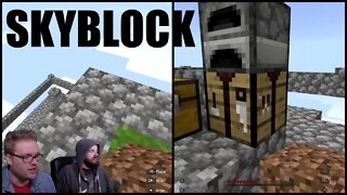 EXPANSION Minecraft Nintendo Switch Bedrock Edition - SKYBLOCK SPLITSCREEN | BASEMENT | Part 3