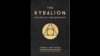 The Kybalion - Hermetic philosophy hermeticism occult wisdom