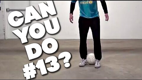 13 Easy To Learn Soccer Tricks For Beginners | flick up freestyle soccer tricks