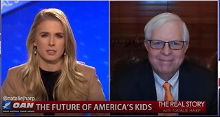 The Real Story - OAN Educational Cost of COVID with Dennis Prager