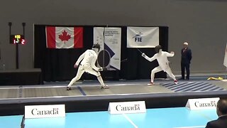 Epee Fencing - Overcoming the reach advantage! | Garozzo E vs Kano K