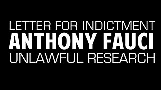 Letters of Indictment for ANTHONY FAUCI - served to 4 District Attorneys by Citizens of New York