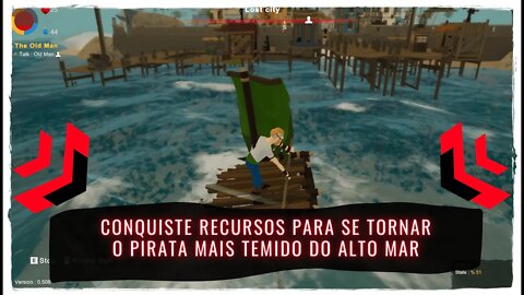 Captain Bones - Conquiste Recursos para se Tornar o Pirata mais Temido do Alto Mar (Jogo para PC)
