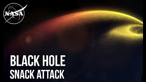 Black hole snack attack NASA