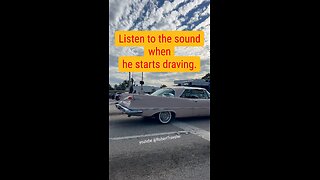 Listen to the sound when he starts draving. #vintagecar #classiccar #classiccars #vintage #vintage