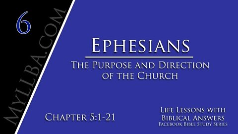Ephesians Bible Study 6