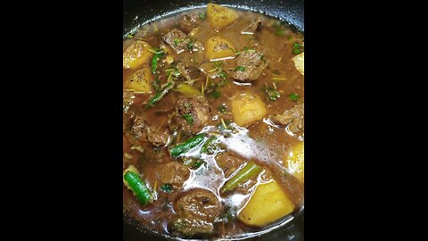 Gosht Aloo ka Salan,Aloo Gosht,