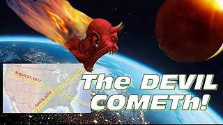 Woe To The Inhabitants Of The Earth Devil Comet Great American Eclipse
