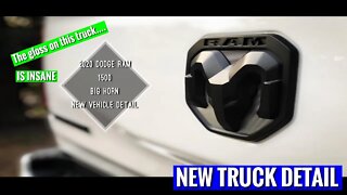 2020 DODGE RAM BIGHORN | New Truck Detail!! The Gloss is Insane