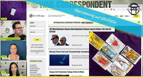 🔎 WAR CORRESPONDENT vom 22. Juni 2023 💥💫🔮