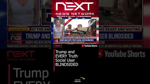 Trump and EVERY Truth Social User BLINDSIDED #shorts