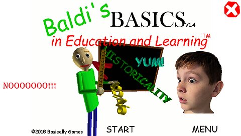 I Failed Baldi's Class!