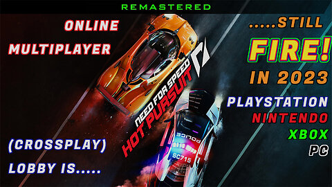 PS4 on PS5 | Need for Speed - Hot Pursuit, Remastered - Online Multiplayer Race Lobby is Still Fire!