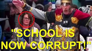 AMERICAN SCHOOL BANS CHRISTIANITY | ANGRY DAD PROTESTS NEW SCHOOL POLICY