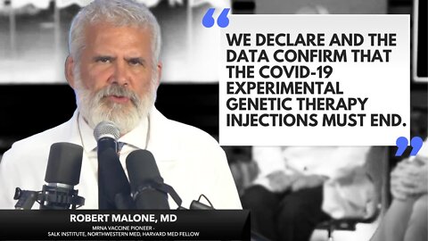 The Experimental Gene Therapies Must End: Dr. Robert Malone