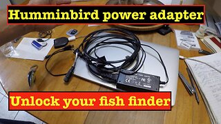 Using a Humminbird Solix with a Household Power Cord