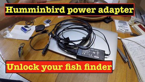 Using a Humminbird Solix with a Household Power Cord