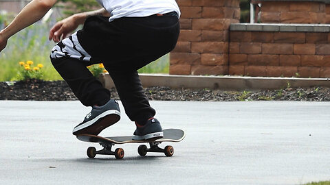 Slow Motion Skateboarding - Hardest Tricks to Do - Pop Shove It Late Flip