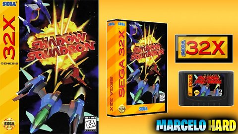 Shadow Squadron - Sega 32x (Demo 1 Minute)