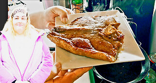 An Amazing Porterhouse Steak Cookup in a CastIron Skillet