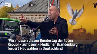 "Wir müssen diesen Bundestag der toten Republik auflösen" - Paul Brandenburg fordert Neuwahlen