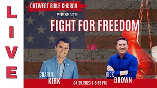 Charlie Kirk and Pastor Rick Brown | How to Win the Culture War– LIVE from OutWest Bible Church