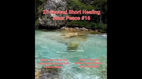 25 Second Short Healing Inner Peace | Meditation Music | Angel Guides | #16 #Meditation #shorts