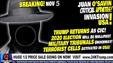 Juan O Savin INTEL - Trump Return - Is TRUMP SAFE - Tribunals! NESARA 11/6/23..