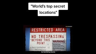World's Top Secret locations - CIA & FBI IS HIDDEN LOCATIONS