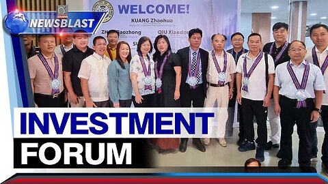 Davao del Norte, nagsagawa ng Investment Forum; delegado ng Chinese investors, inimbita