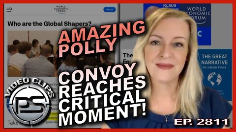 AMAZING POLLY "CONVOY REACHES A CRITICAL MOMENT IN CANADA & WE ARE IN THE FIGHT FOR OUR LIVES