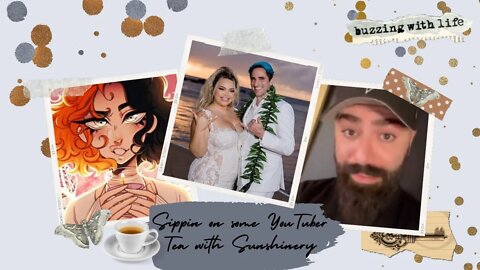 Sippin on Some YouTuber Tea with Sunshinery Ep.1 | Creepshow Art |Trisha Paytas | Keemstar