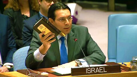 Israeli Ambassador Claims 'Biblical Rights' to West Bank