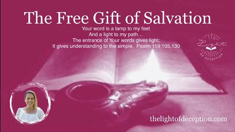 The Free Gift of Salvation Booklet Overview | Danette Lane